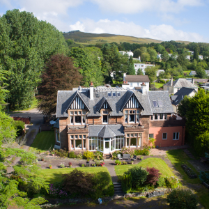 Ariel view of Ravenswood House